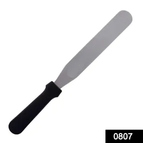 0807 Stainless Steel Palette Knife Offset Spatula for Spreading and Smoothing Icing Frosting of Cake