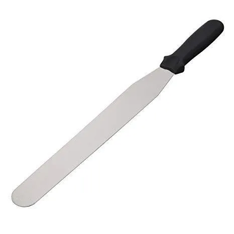 0807 Stainless Steel Palette Knife Offset Spatula for Spreading and Smoothing Icing Frosting of Cake