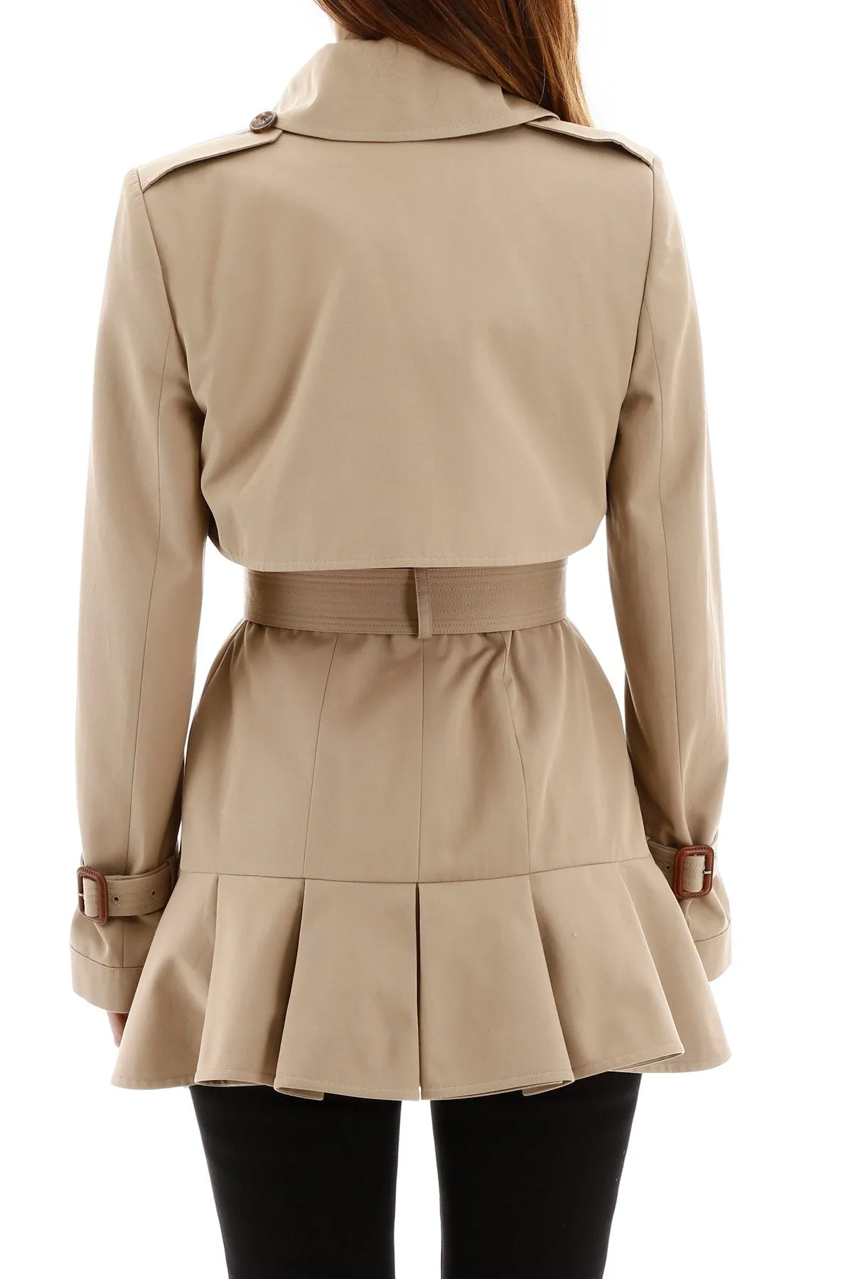 Alexander McQueen Belted Trench Coat