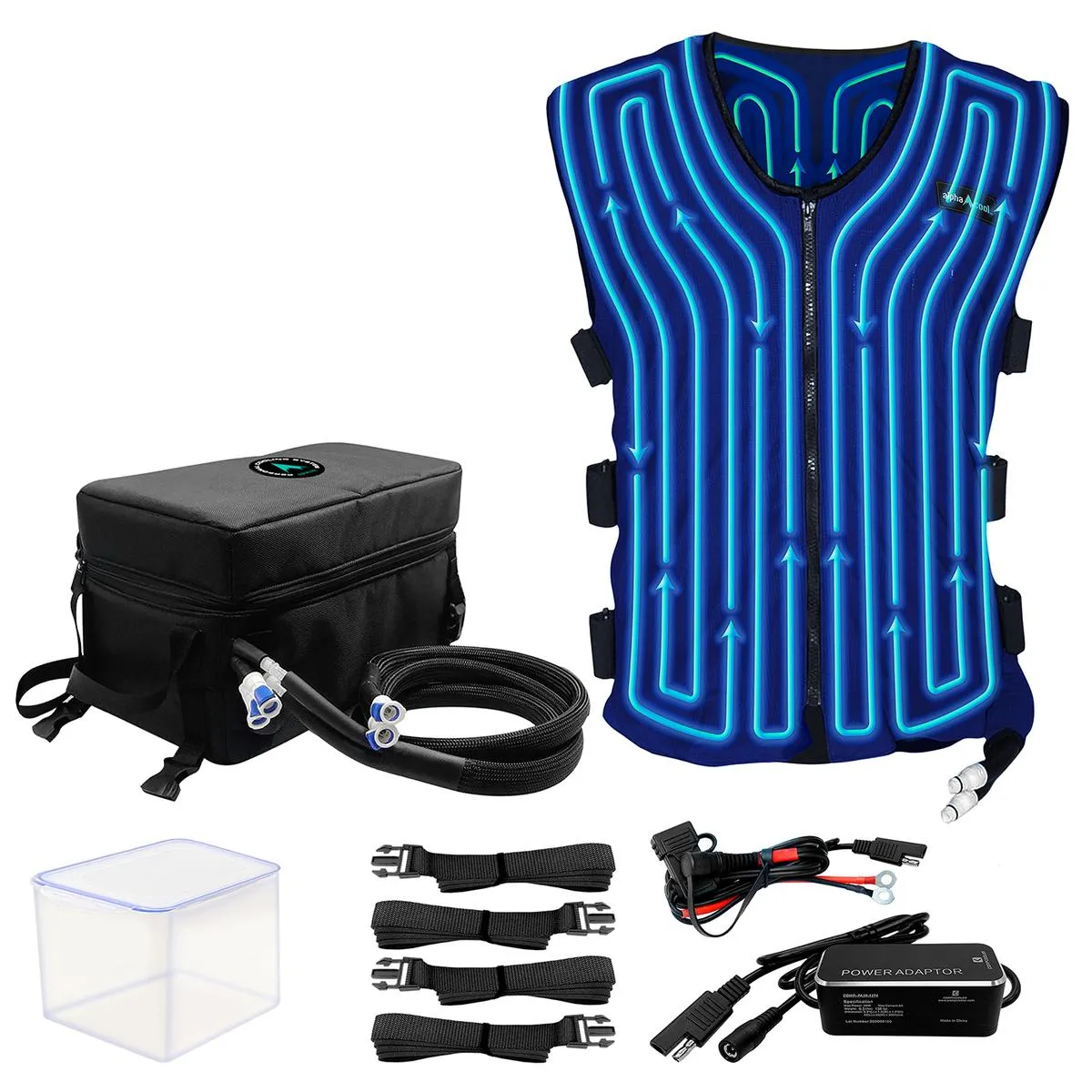 AlphaCool 12V Motorcycle Circulatory Cooling Vest System