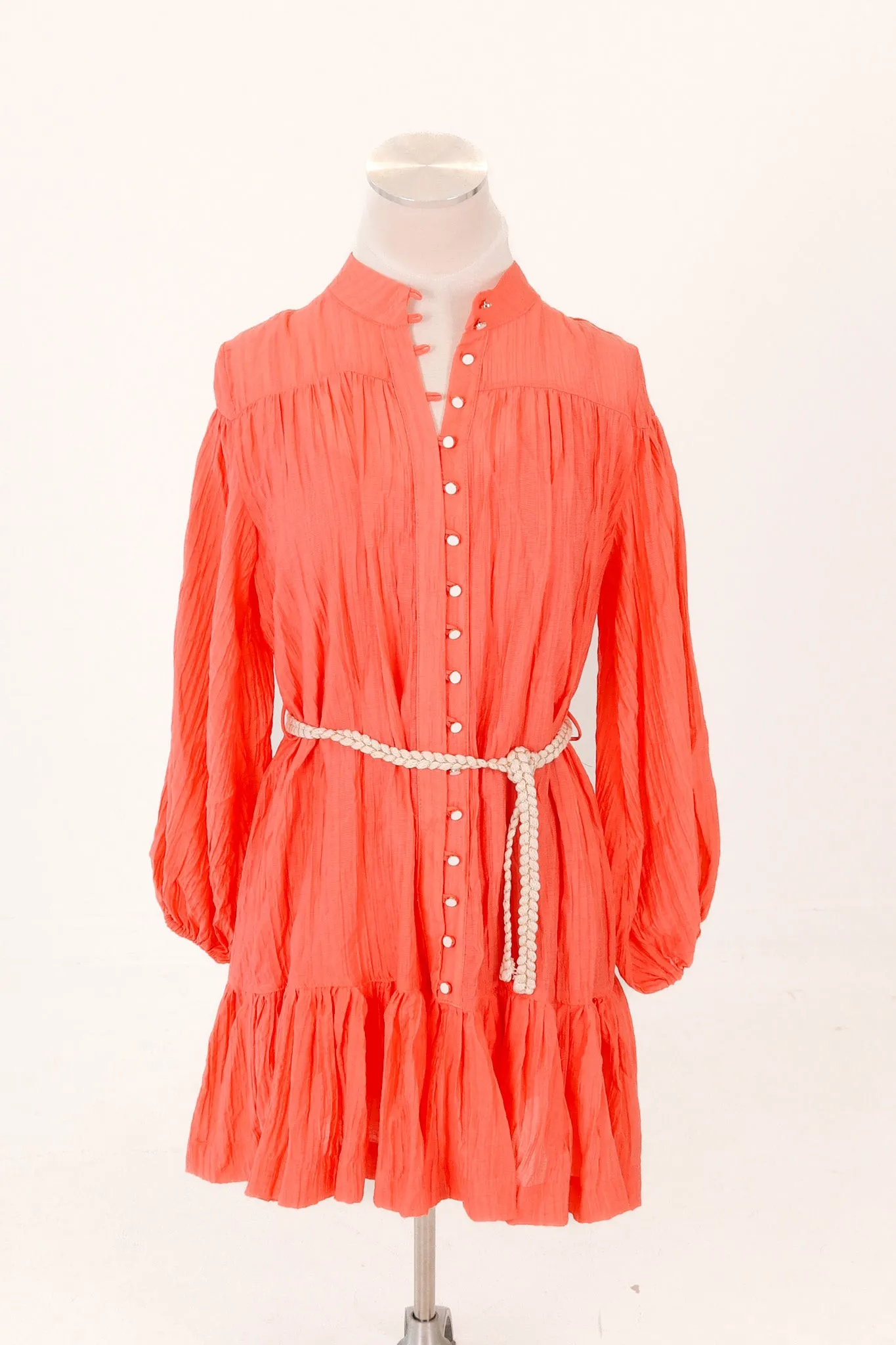 Amber Sky Dress - Coral