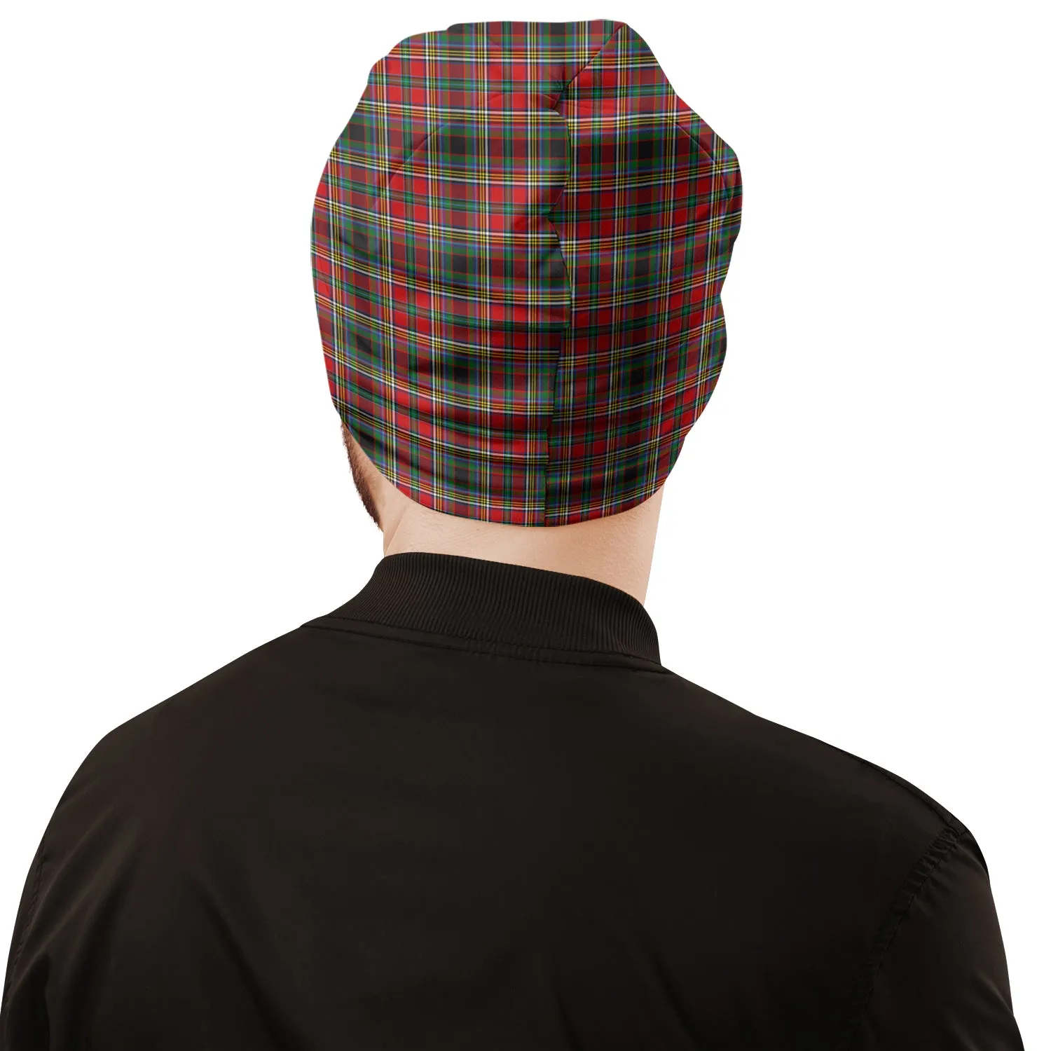 Anderson of Arbrake Tartan Beanies Hat with Family Crest