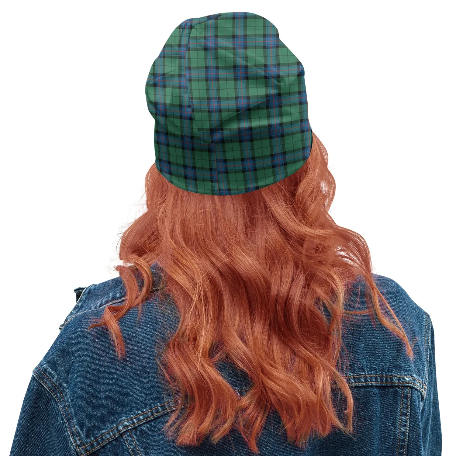 Armstrong Ancient Tartan Beanies Hat with Family Crest