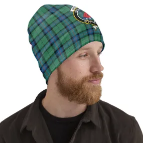 Armstrong Ancient Tartan Beanies Hat with Family Crest