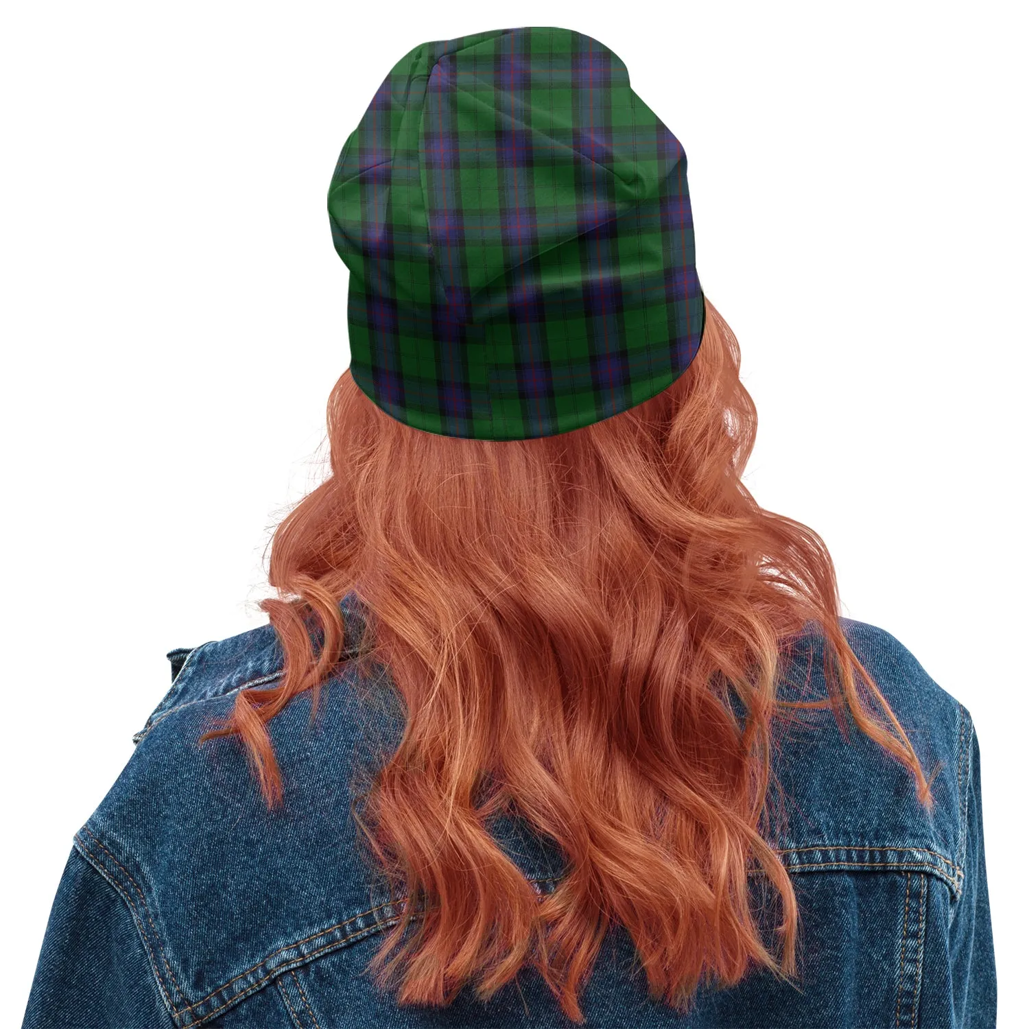 Armstrong Tartan Beanies Hat with Family Crest