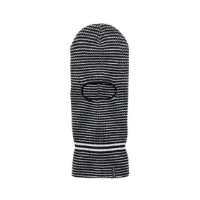 Autumn Stripe Balaclava - Black