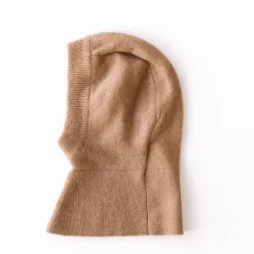 Baby Cashmere Balaclava - Caramel Brown