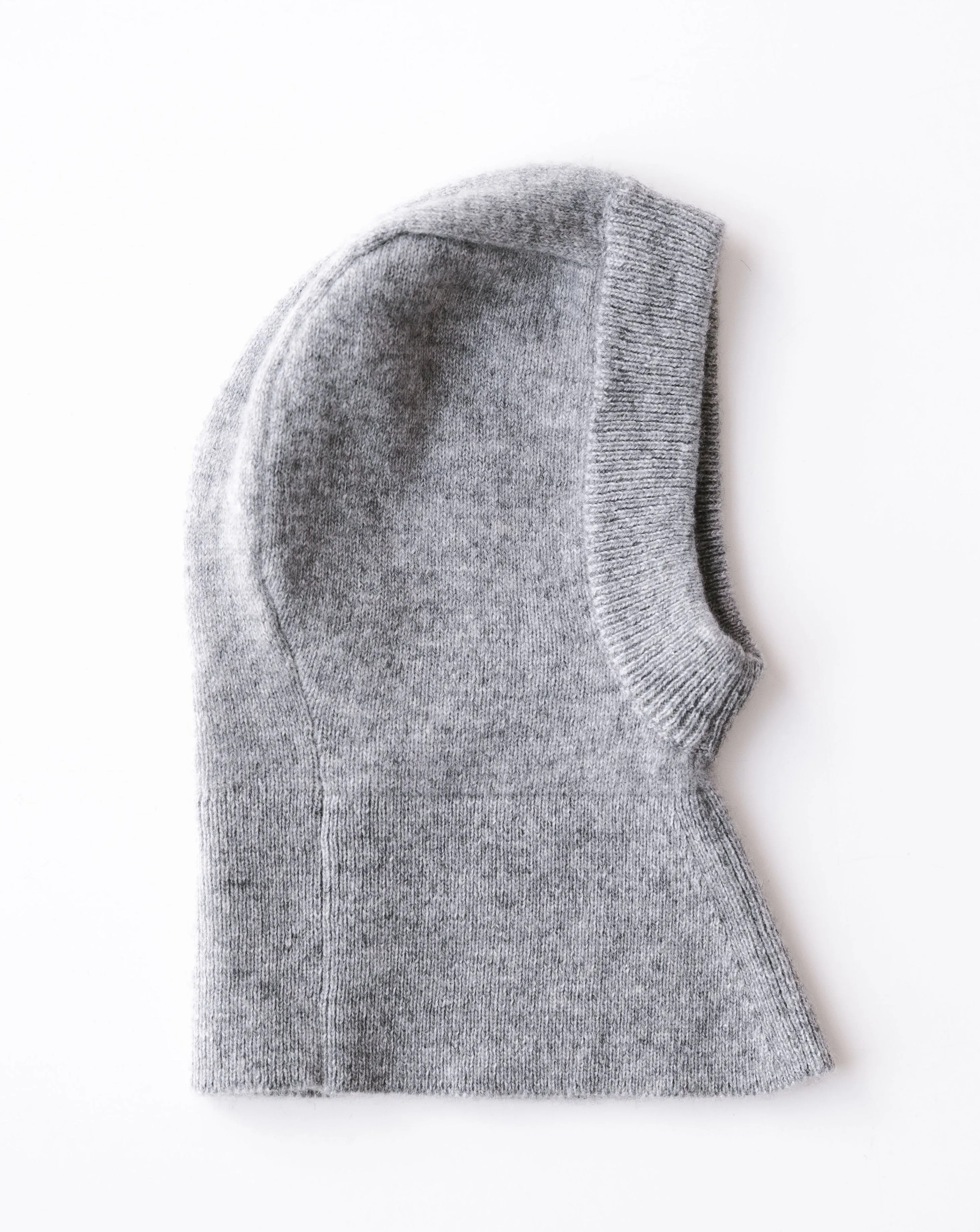 Baby Cashmere Balaclava - Heather Grey