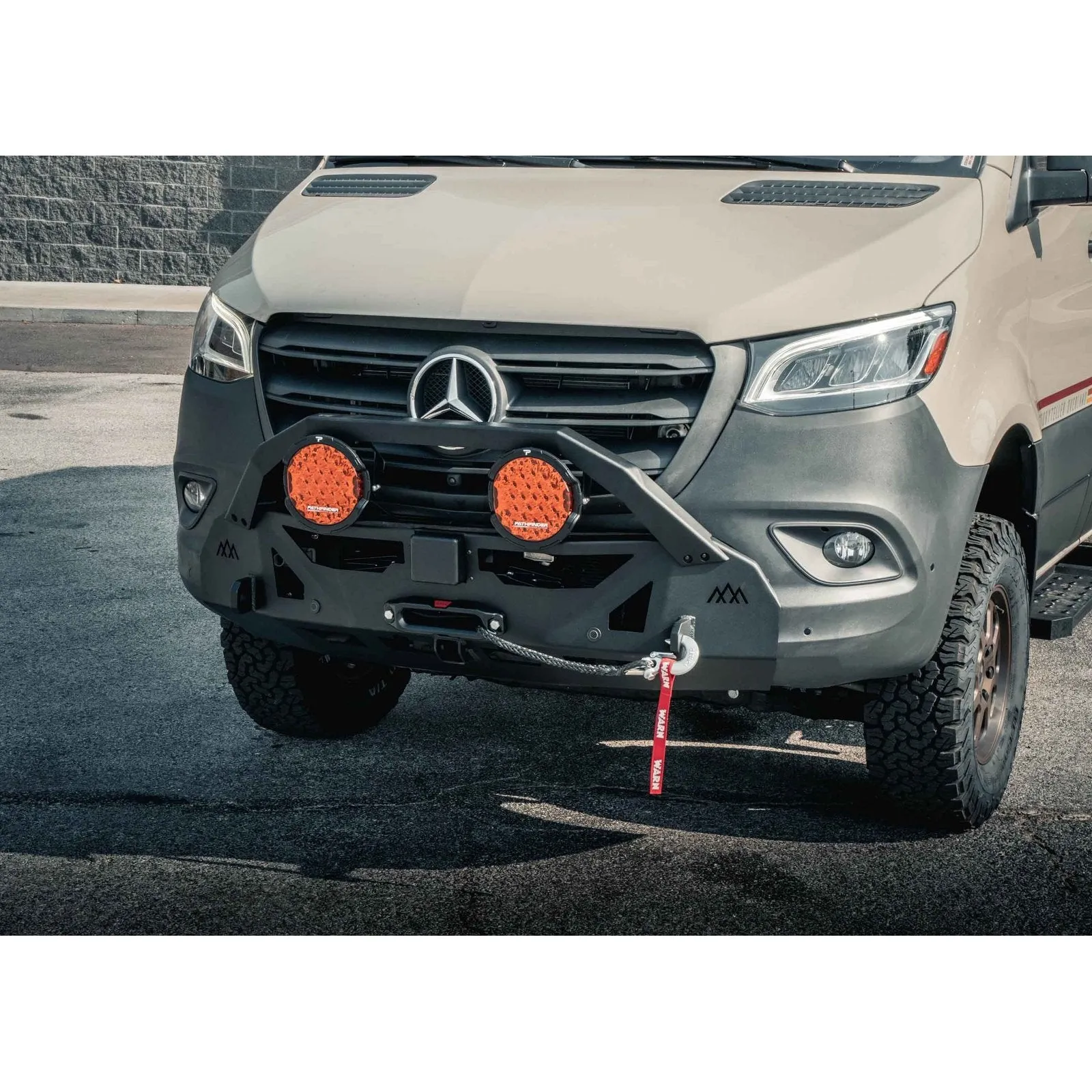 Backwoods Adventure Mods Mercedes Sprinter (2019 ) Scout Front Bumper