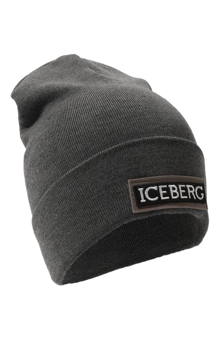 Badge Logo Beanies (Grey) - I23304270108961