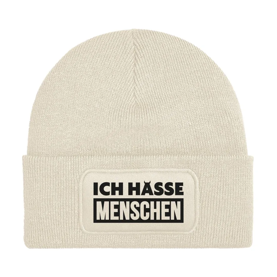 Beanie Mütze - Ich hasse Menschen