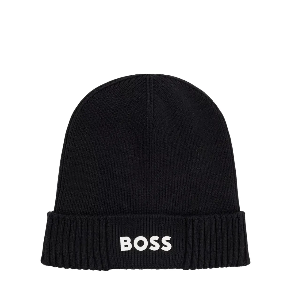 BOSS Contrast Logo Black Asic Beanie