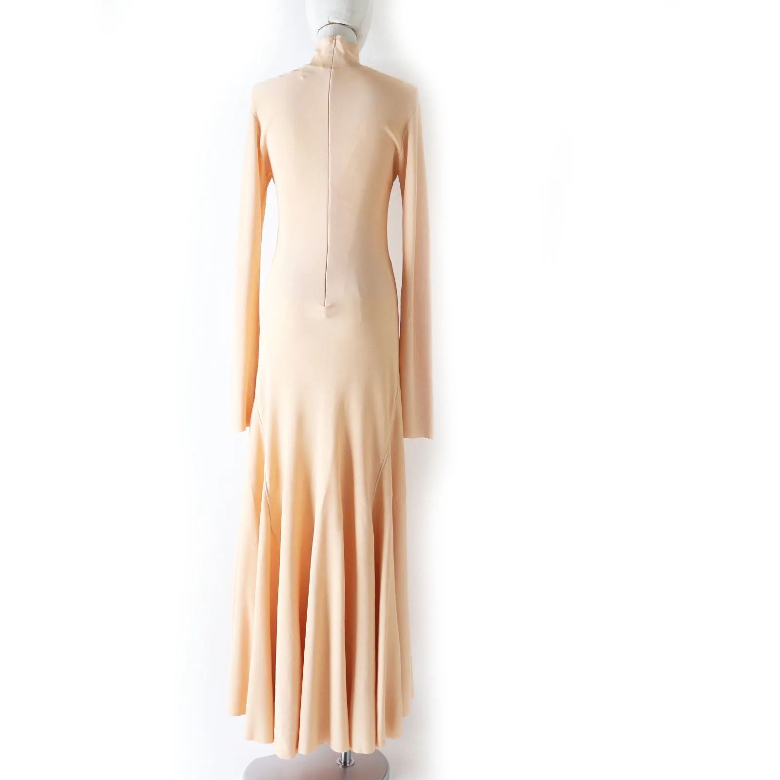 Bottega Veneta Long Sleeve Super Long Dress