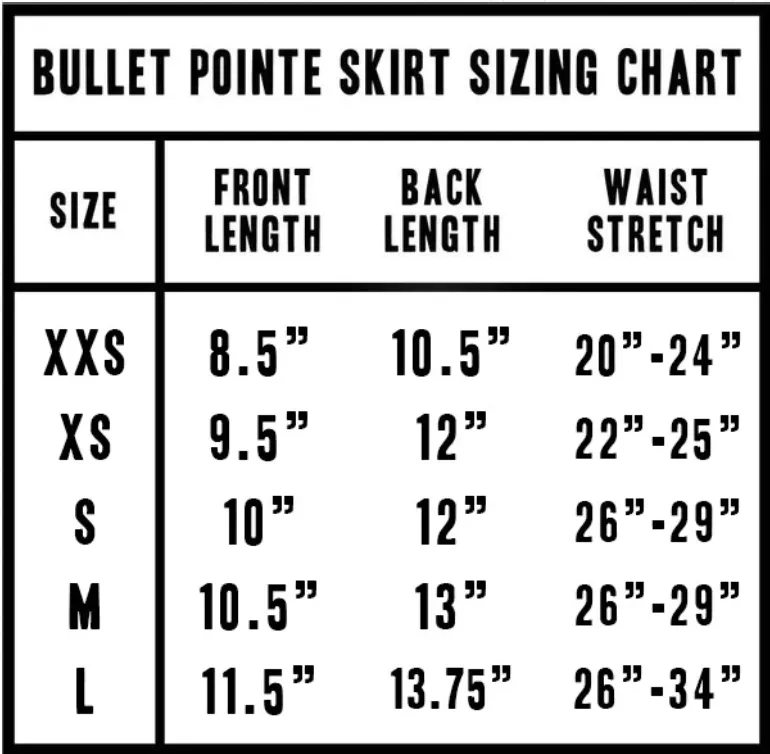 Bullet Pointe | Ballet Skirt | Royal