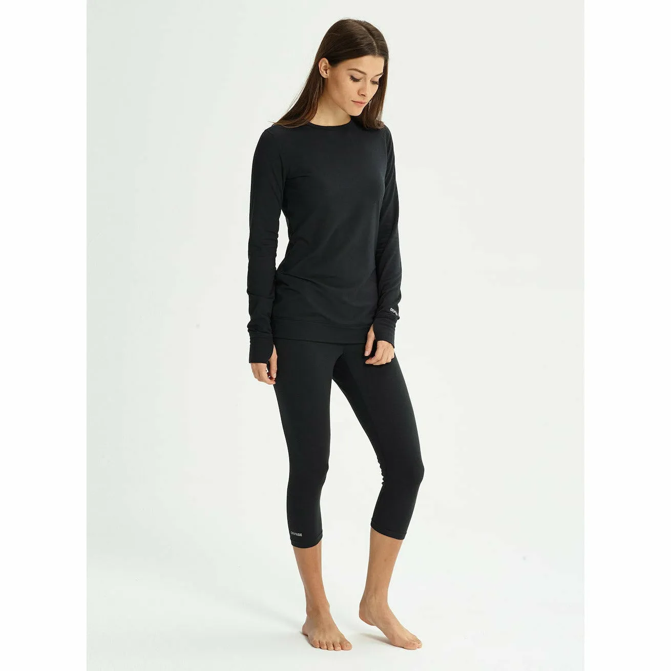 Burton Womens Burton Midweight Base Layer Pant - True Black