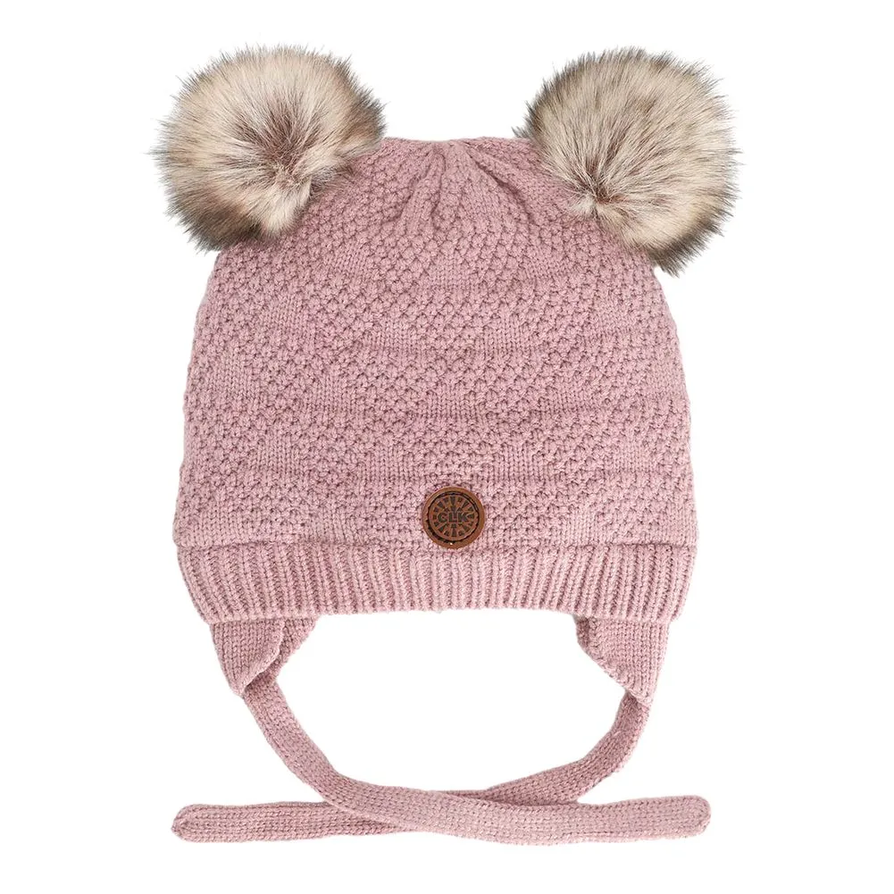 Calikids Cashmere-Feel Soft Touch Knit Winter Hat