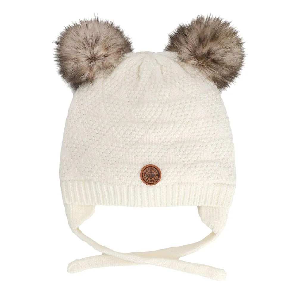 Calikids Cashmere-Feel Soft Touch Knit Winter Hat