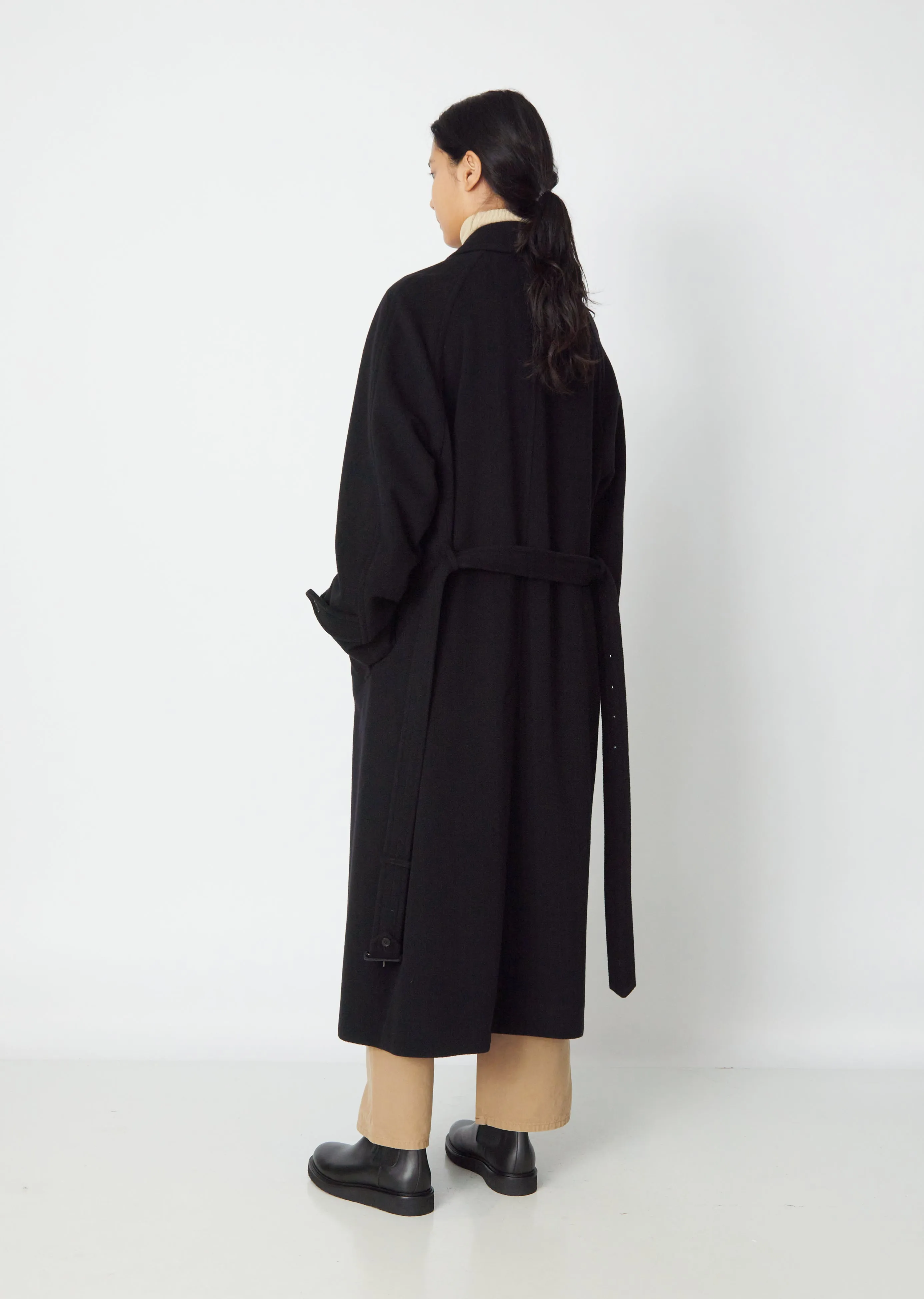 Cashmere Wool Collar Coat