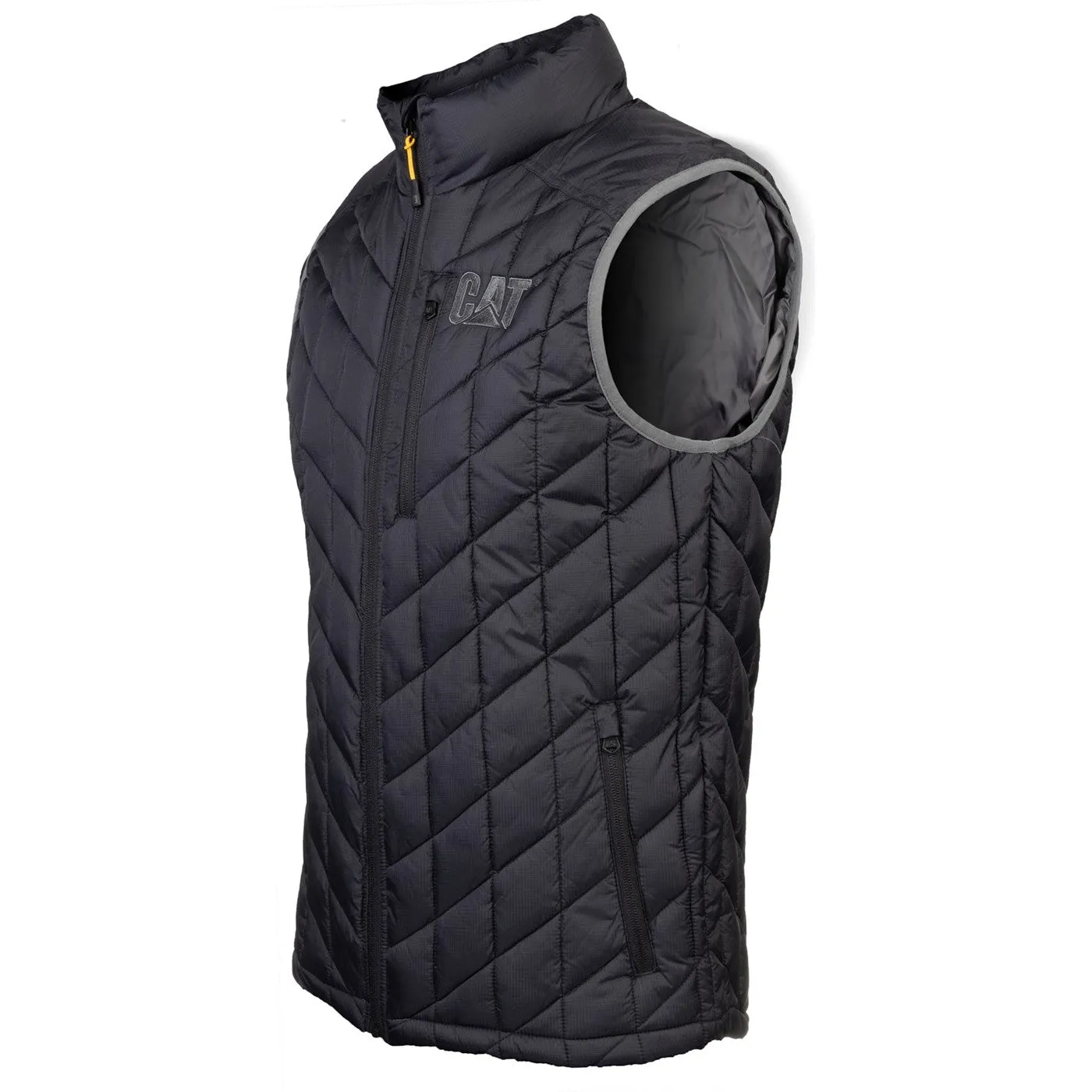 Caterpillar Insulated Vest  Black Charcoal