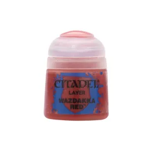 Citadel Layer Wazdakka Red 22-07 Acrylic Paint 12ml