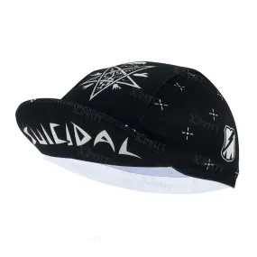 Classic Retro Black Skull Polyester Summer Bicycle Men's Caps Apply To Cycling Running Climbing Quick Dry Balaclava Cool