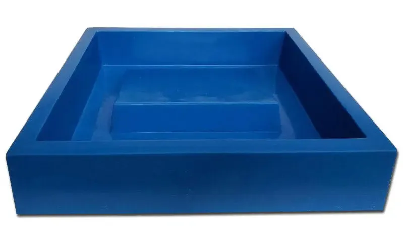 Concrete Sink Mold SDP-52 ADA Shallow Ramp Tray (24"x22"x5")