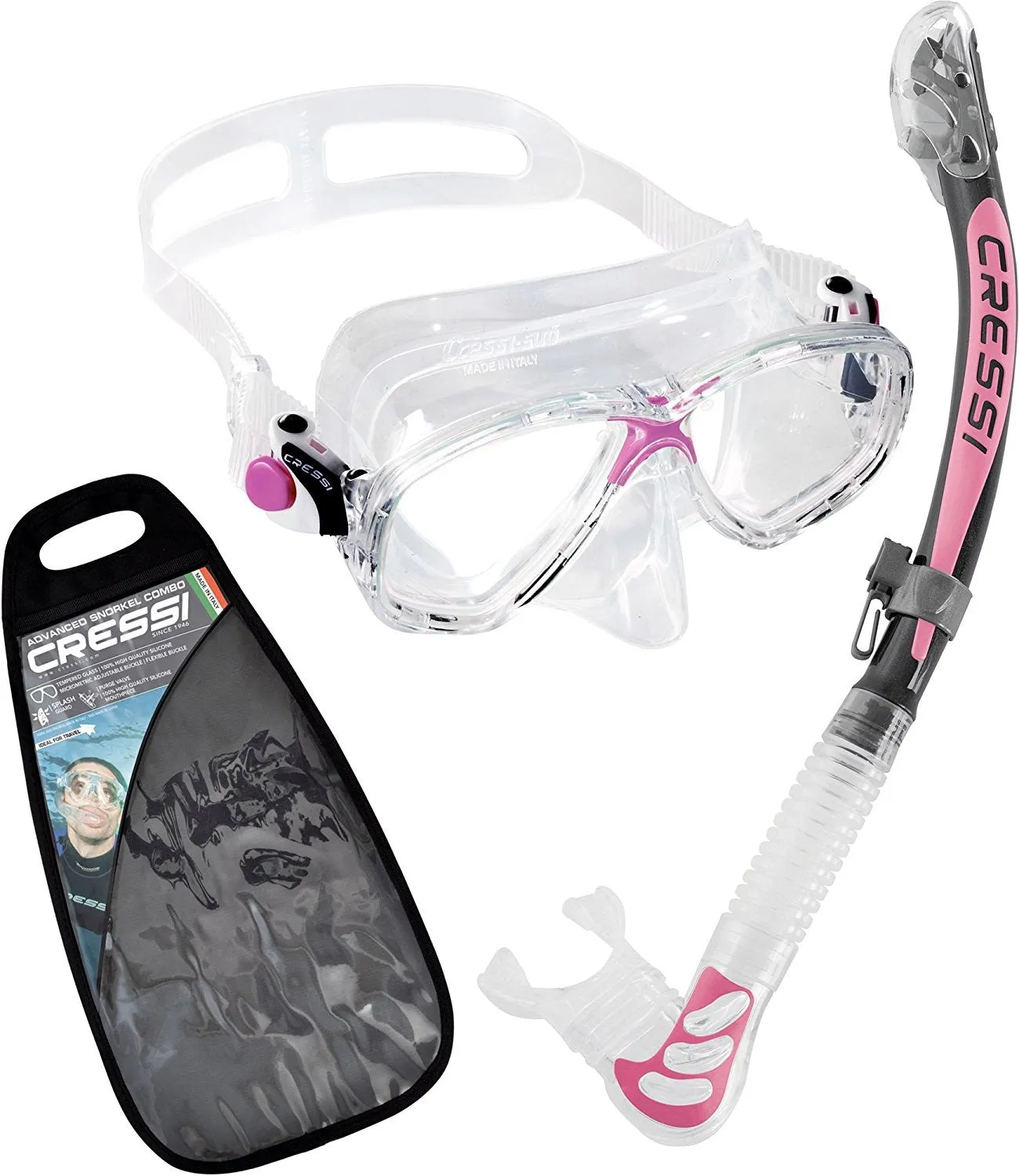 Cressi Marea Dry Mask & Snorkel Sets