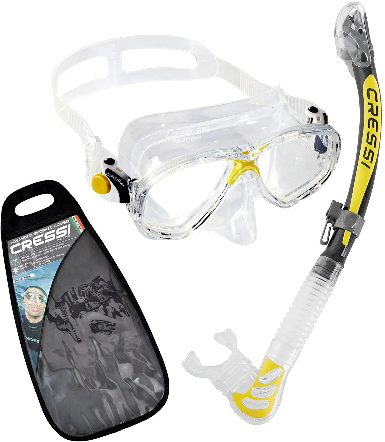 Cressi Marea Dry Mask & Snorkel Sets