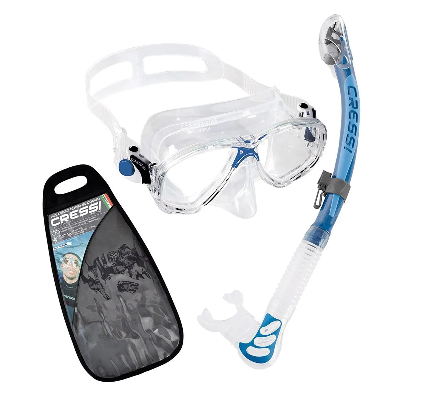 Cressi Marea Dry Mask & Snorkel Sets