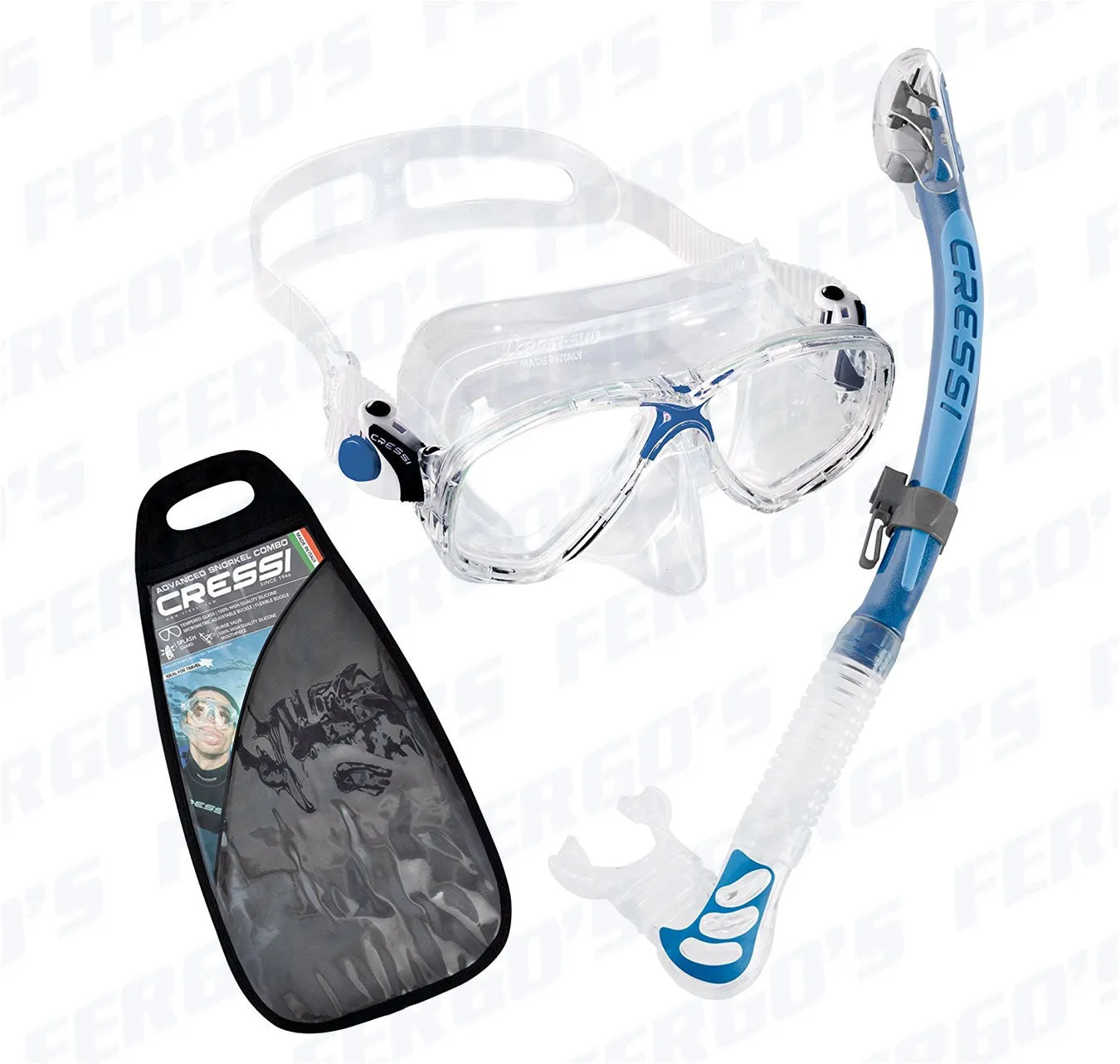 Cressi Marea Dry Mask & Snorkel Sets