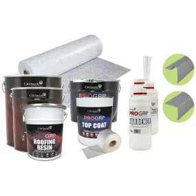 Cromar PRO 25 GRP - Complete Garage Roof Kit (Including trims)