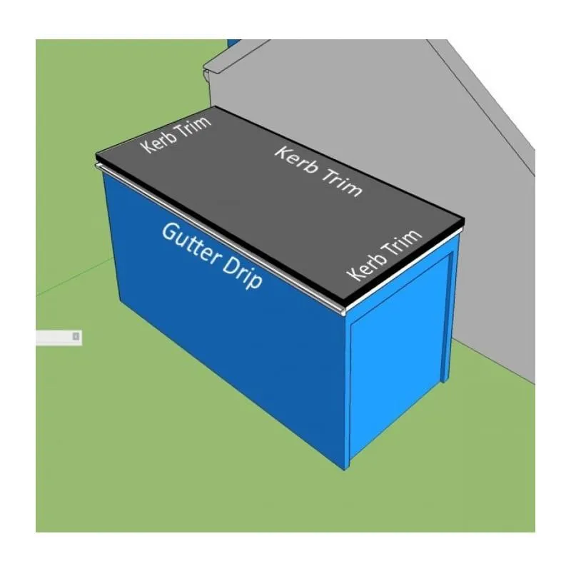 Cromar PRO 25 GRP - Complete Garage Roof Kit (Including trims)