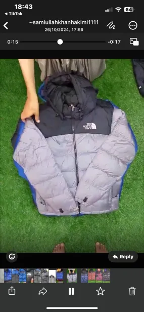 Custom handpick 6 piece  the north face puffer jacket