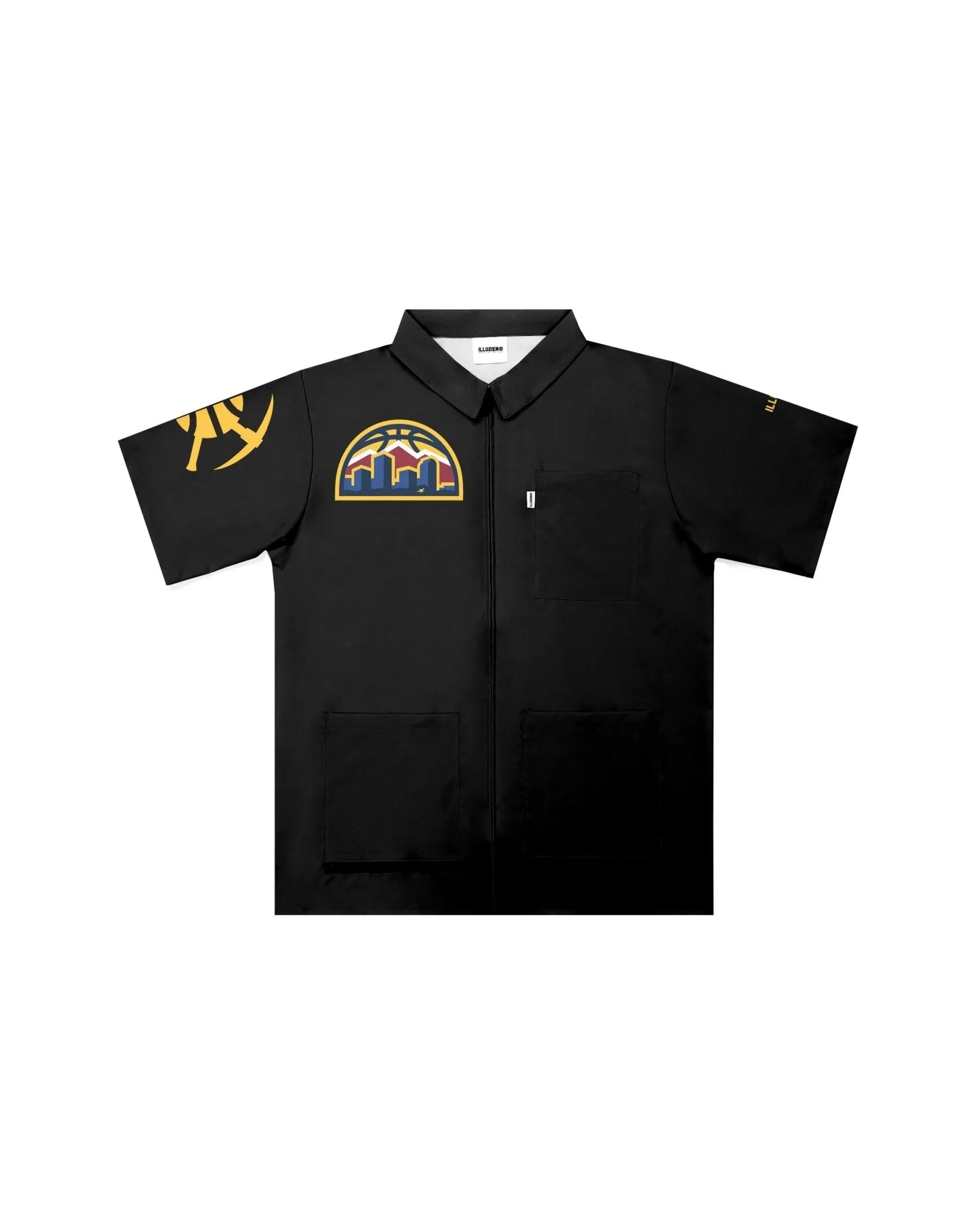 Denver Nuggets "Big Logo" Traditional Barber Jacket