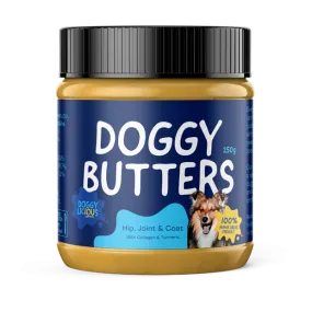 Doggylicious Hip Joint and Coat Peanut Butter Dog Treat 250g