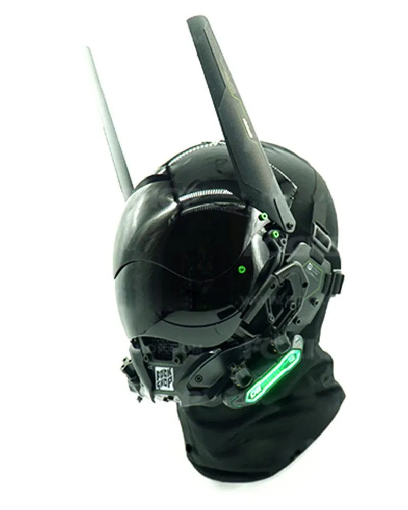 Earn Your Wings Cyberpunk Sci Fi Helmet Mask