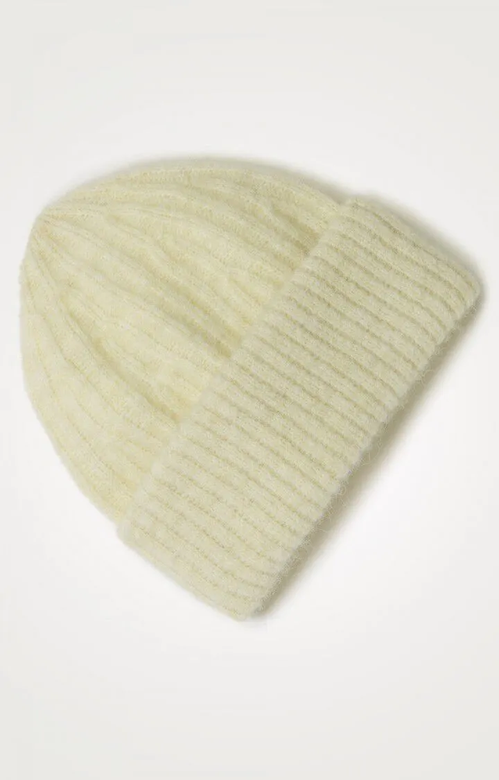 East Beanie Hat in Pearl Melange