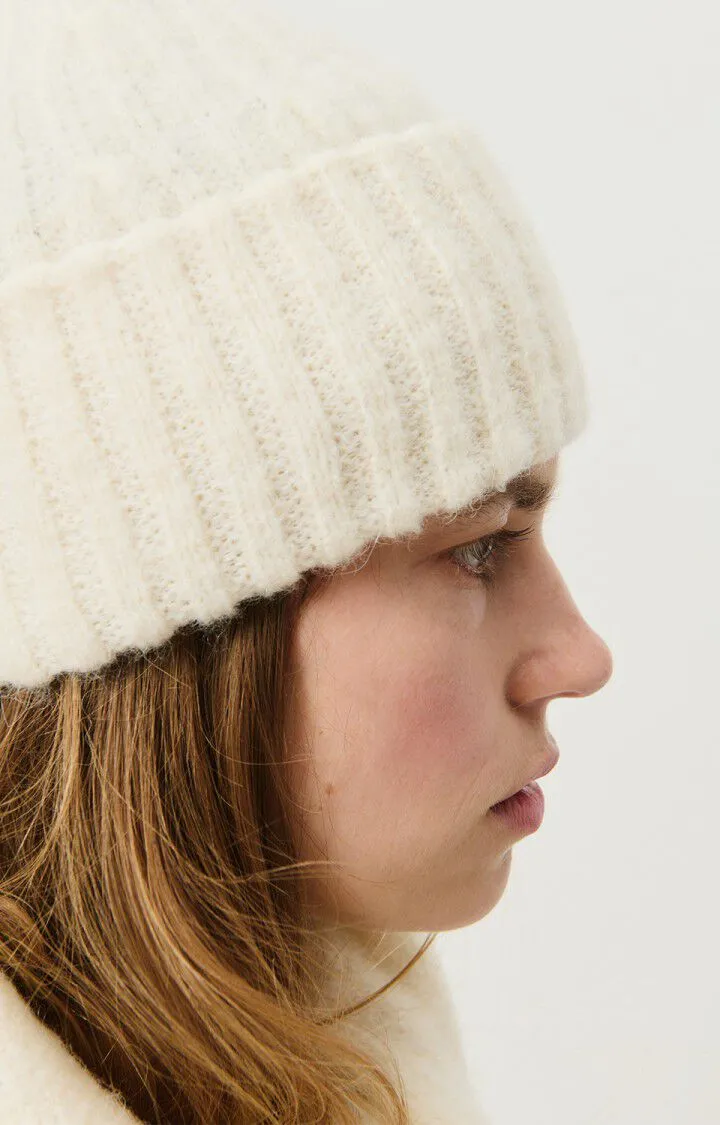 East Beanie Hat in Pearl Melange