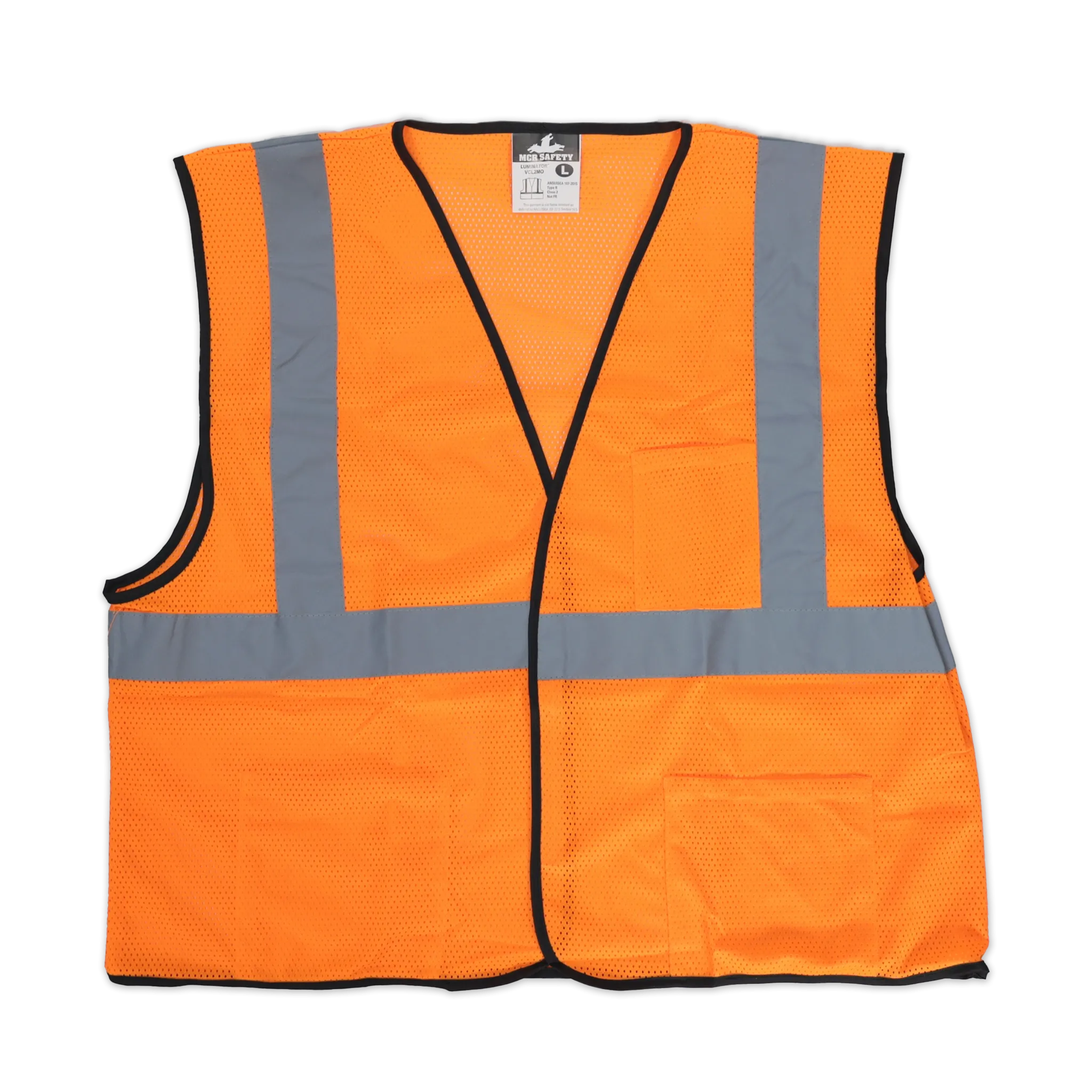 Economy Orange Safety Vest (1/ea)