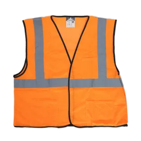 Economy Orange Safety Vest (1/ea)