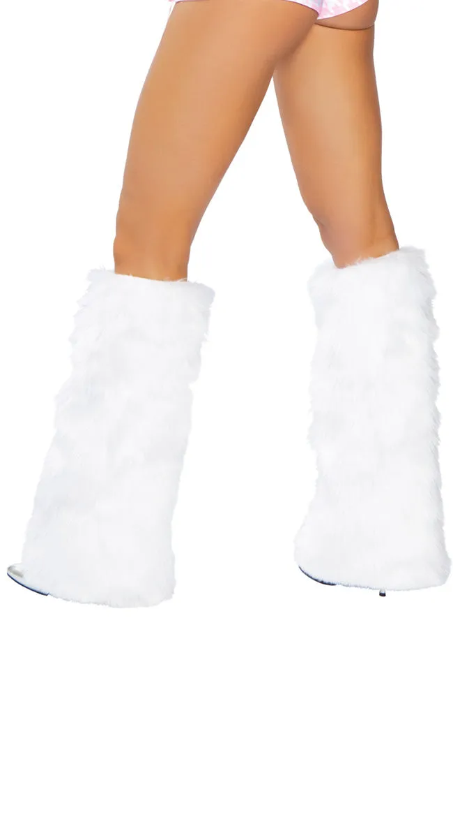 Faux Fur Leg Warmers