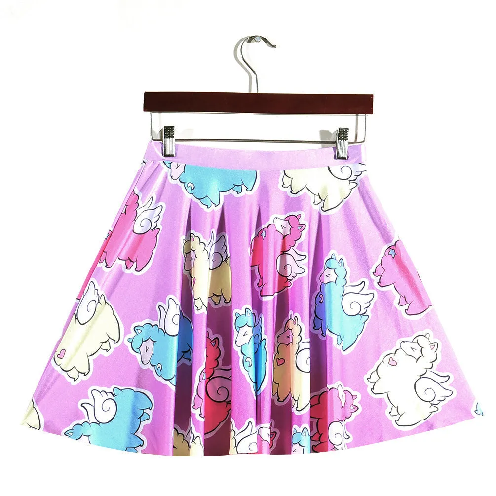 Flying Llama Skirt