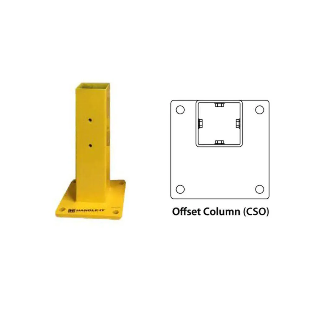 Heavy Duty Warehouse Guard Rail Column