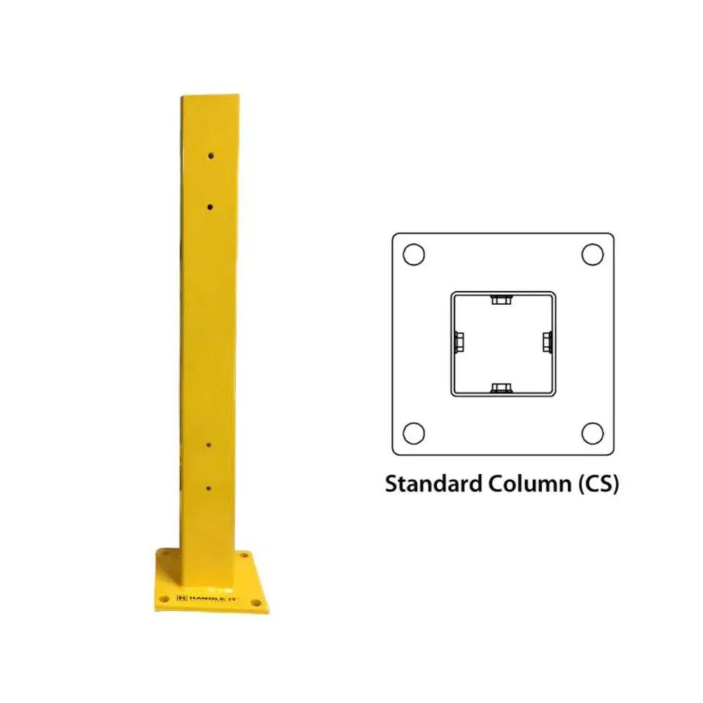 Heavy Duty Warehouse Guard Rail Column