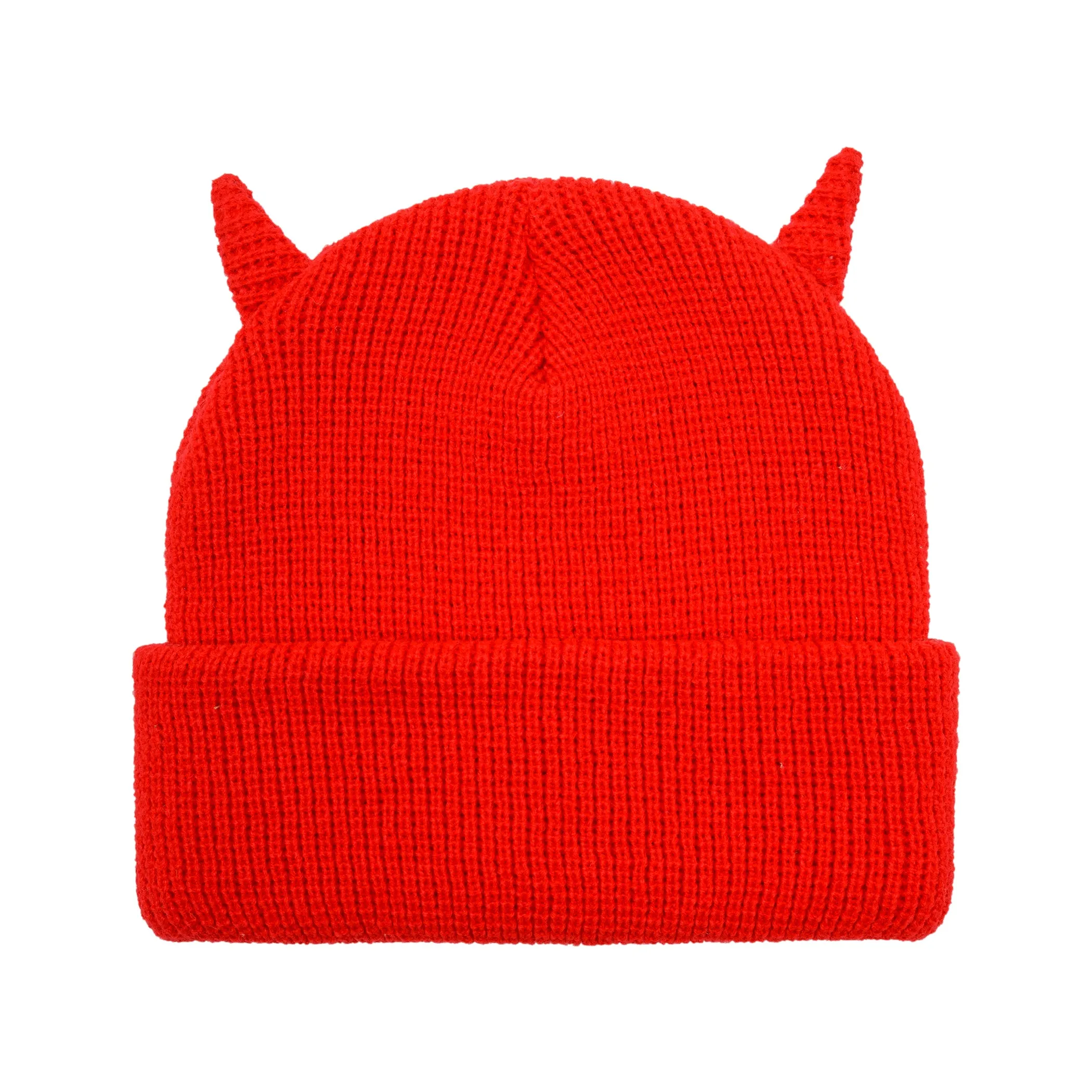 Horns Beanie - Red