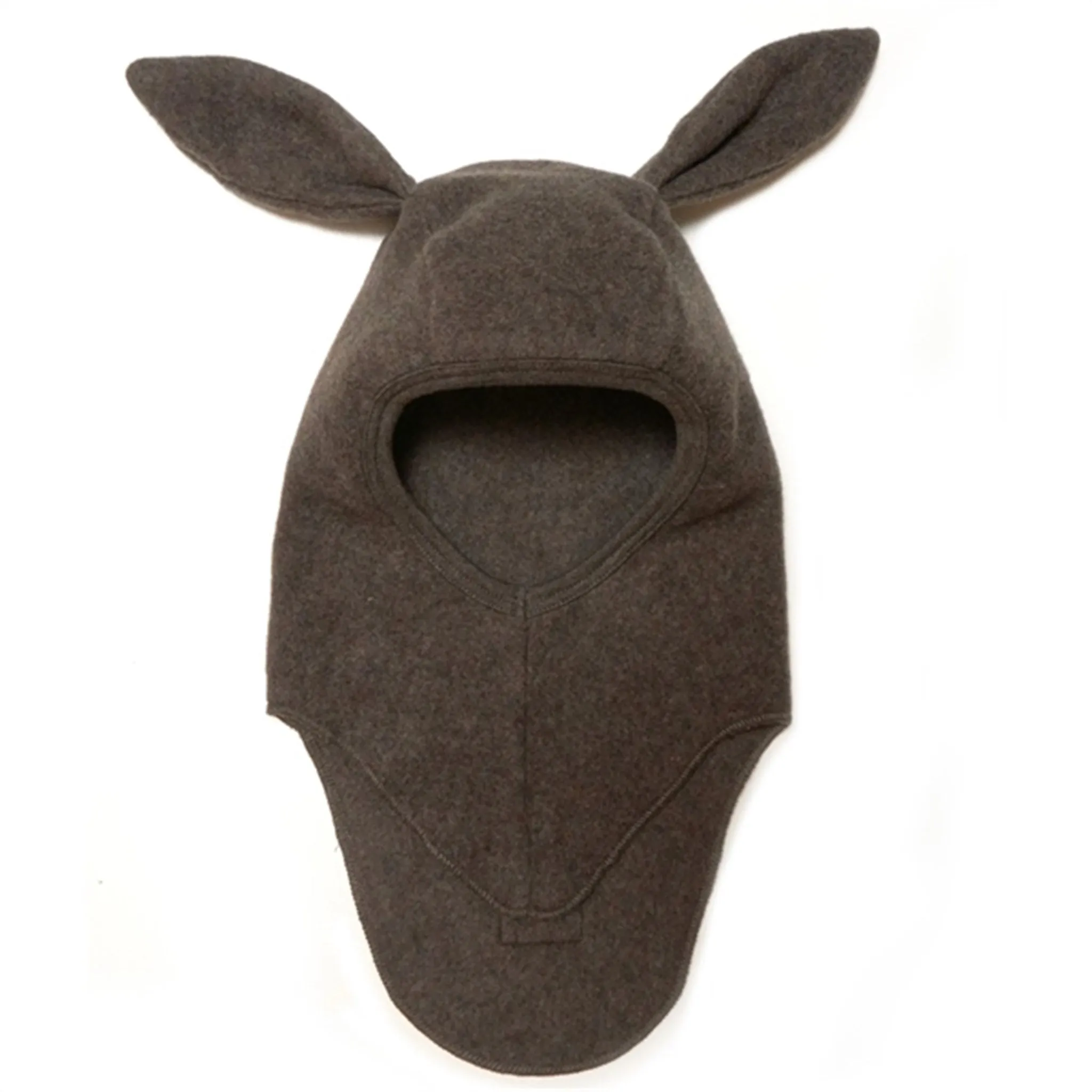 Huttelihut Balaclava Ears Cotton Fleece BunBun Cot Brown