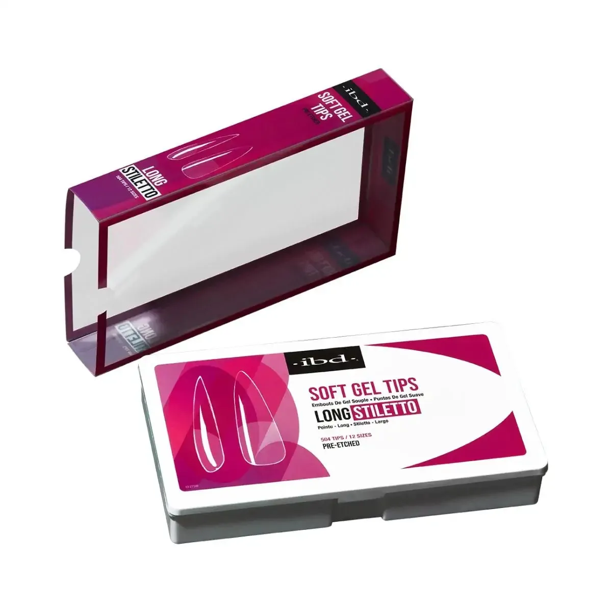 IBD - Soft Gel Tips - Long Stiletto