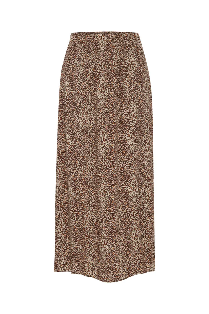 Joella Slit Skirt - Iced Coffee Mix