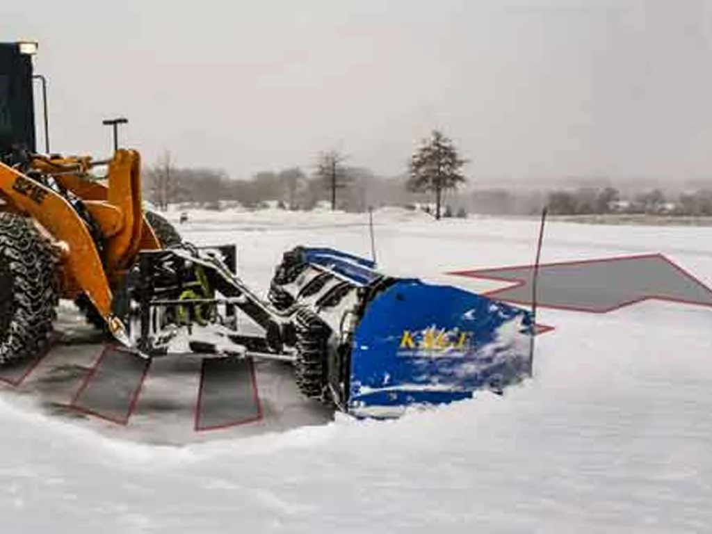 KAGE SNOWSTORM wheel loader / backhoe Snow Plow System (WL)(TLB)