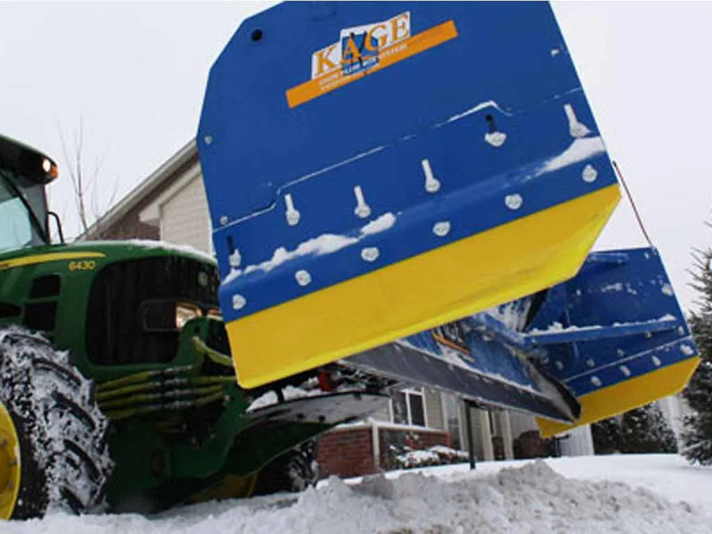 KAGE SNOWSTORM wheel loader / backhoe Snow Plow System (WL)(TLB)